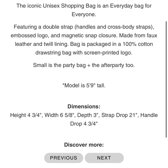 Small Telfar Shopping Bag in Copper - Picture 4 of 6